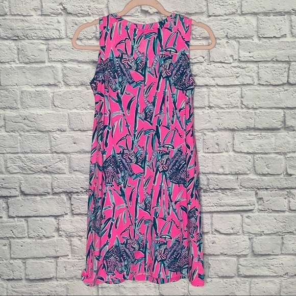 Lilly Pulitzer Raylee Elephant Print Sleeveless Mini Dress - Picture 7 of 13